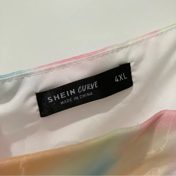 4XL Lover Era Pastel Puff Sleeve Mini Dress dreamy swiftie taylor swift spring - Picture 6 of 9